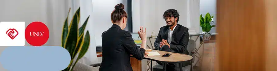 Having a job interview